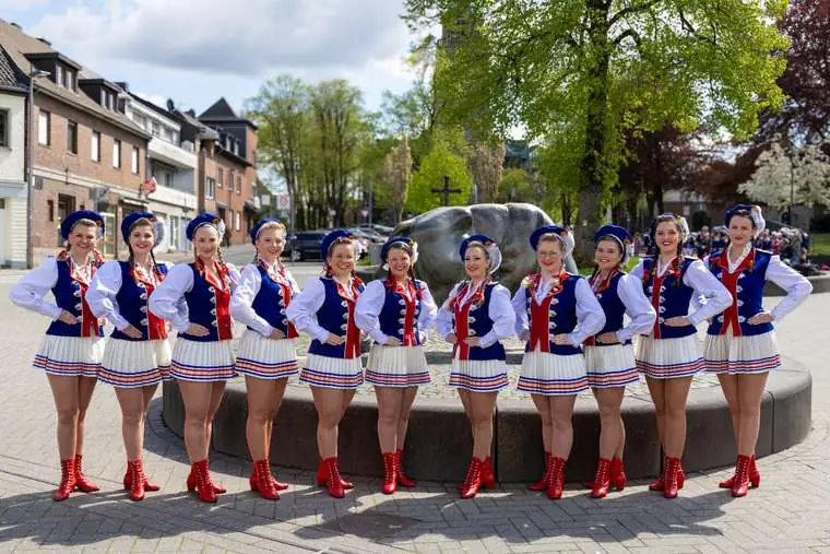 Die Stierchen, die Tanzgruppe der Garde.